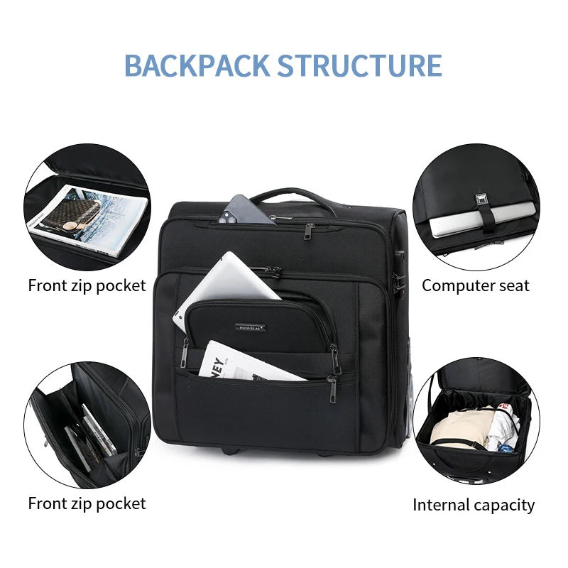 Malas de viagem de 19 polegadas