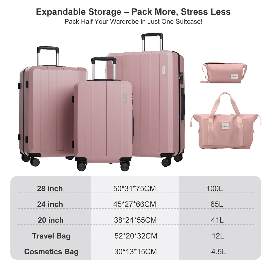 Conjunto profissional de bagagens