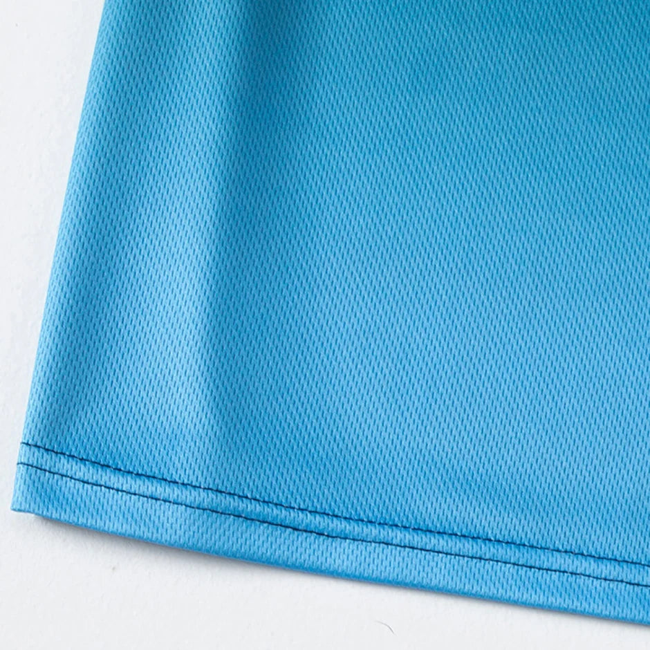 1/4/6 Pcs men's plus size gradient quick-drying short-sleeved teenagers loose sports running fitness football basketball T-shirt