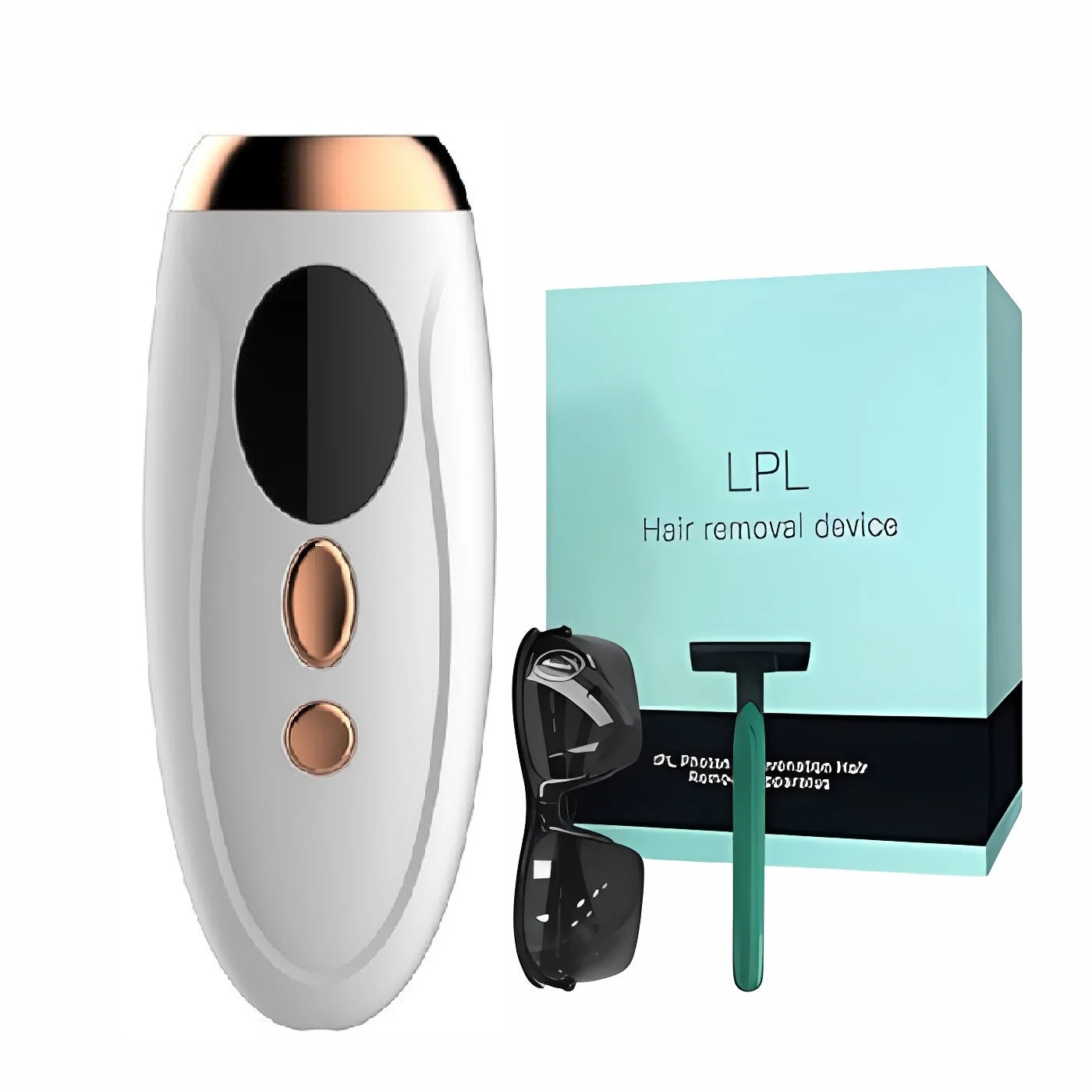 Professional IPL Laser Hair Remover 990000 Flashes for Women & Men - Painless, Permanent Hair Removal for All Body Areas