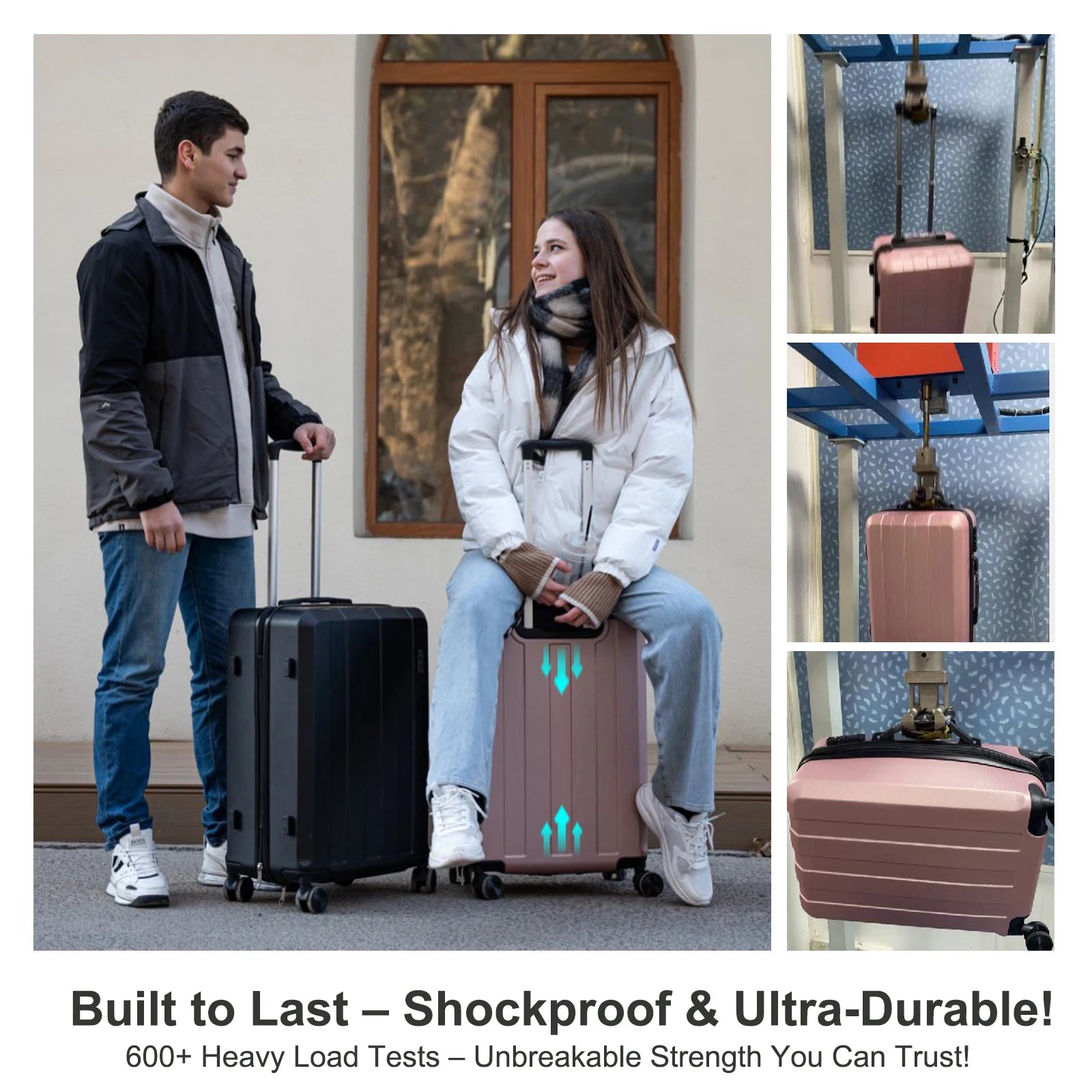 Conjunto profissional de bagagens