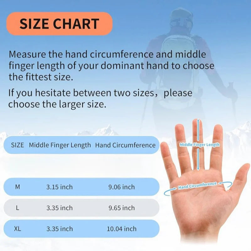 Warm Winter Gloves Polar Fleece Cold Weather Gloves Touch Screen Women and Men Thermal Gloves for Running Hiking