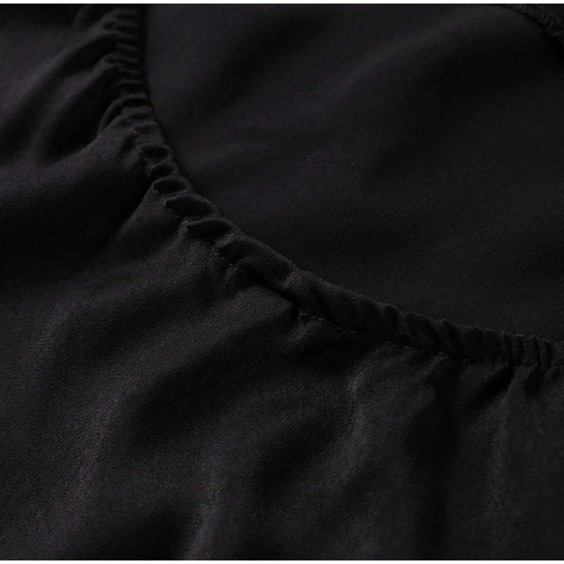 Elegant Ribbon Halter Dress Women Solid Off Shoulder Sleeveless Backless Slim Maxi Dresses 2025 Summer Autumn Party Robes Lady