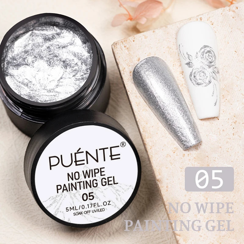 PUENTE 7.5ML Wine Red Cat Magnetic Gel Nail Polish Super Shiny Ruby Red Cat Eye Gel Soak Off UV Semi-Permanent Nail Art Varnish