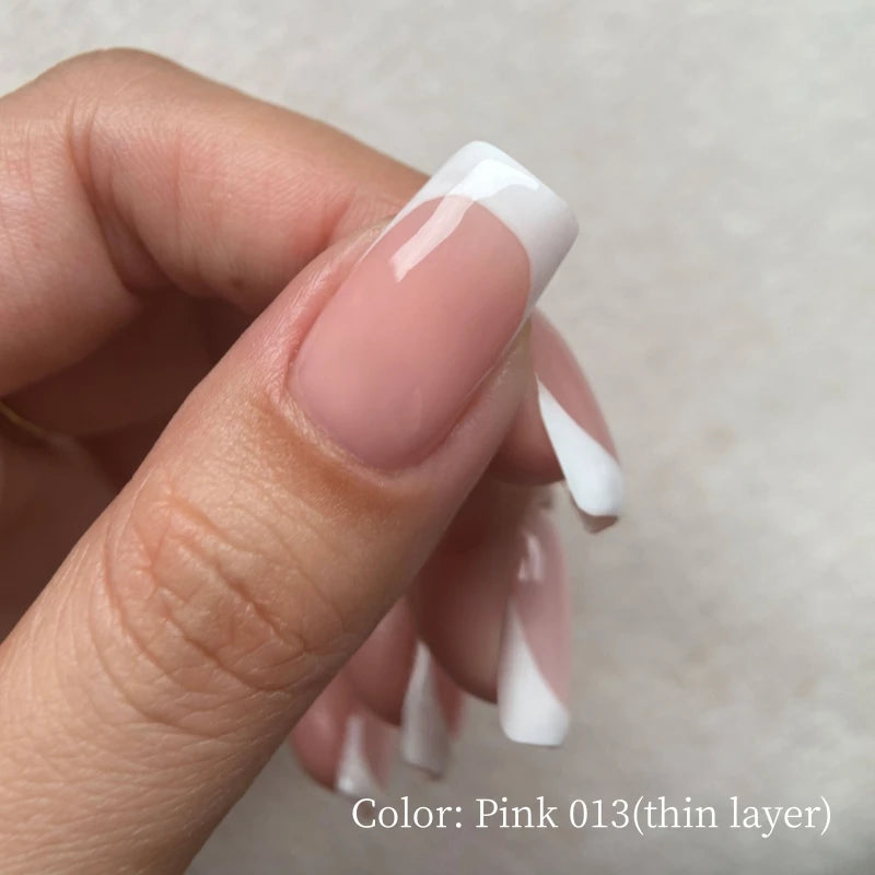 MSHARE Milky Pink Rubber Base Gel Camouflage Color Coat Soak Off Nails Gels Varnish Lacquer 10ml UV LED Gel Polish TPO Free Gel