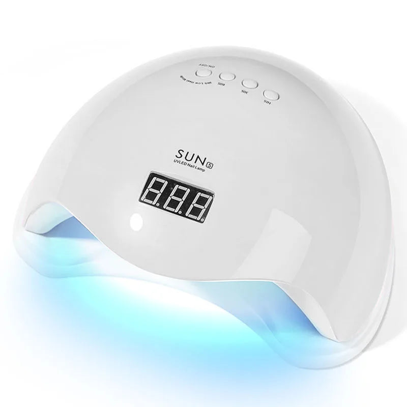 LINMANDA SUN5 Nail UV LED Lamp Nails Dryer Gel Nail Polish With 4 Timers Automatic Sensor LCD Display Professional Nail Lamp