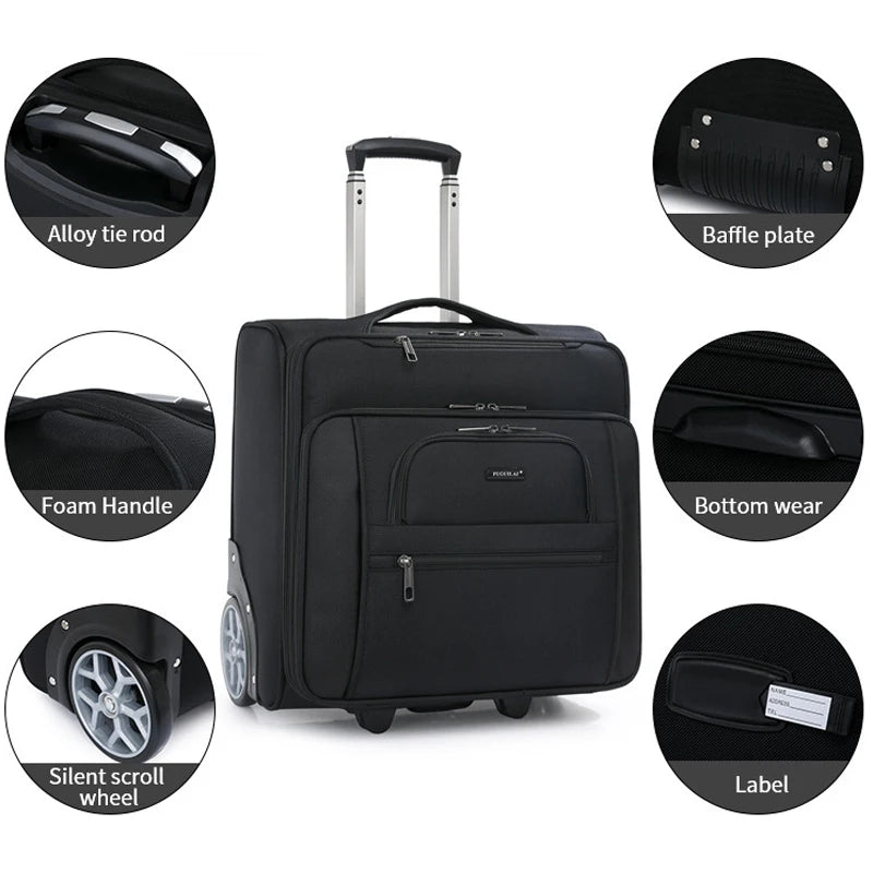 Malas de viagem de 19 polegadas