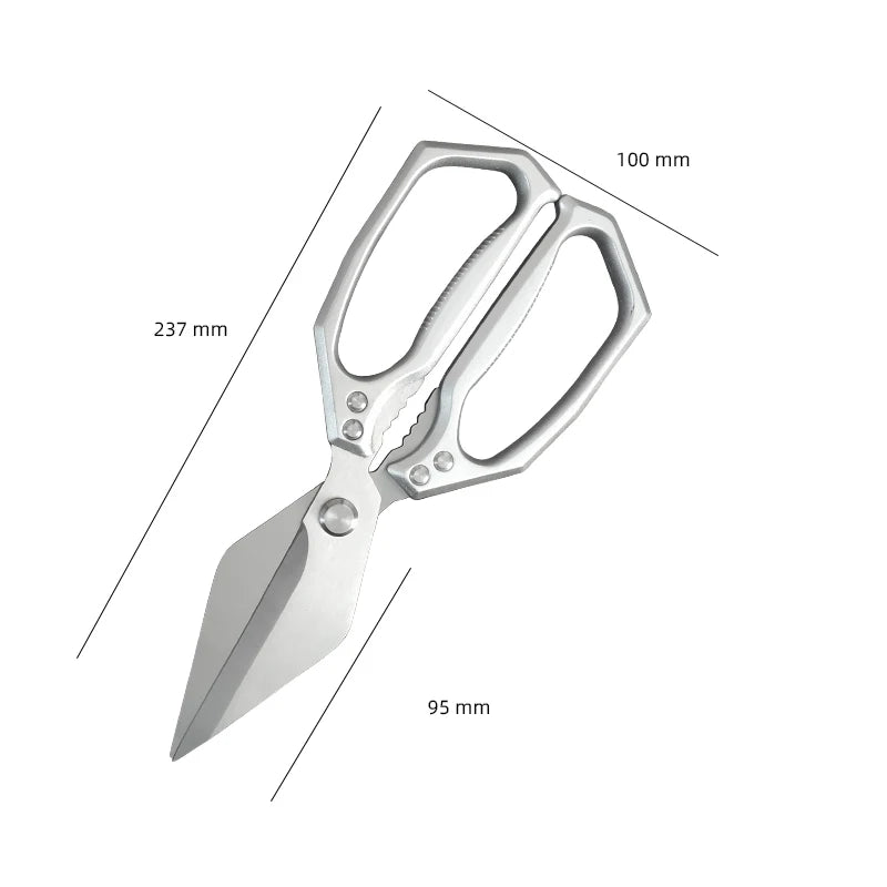 Multi-Function Scissors Stainless Steal Food Scissor For Chicken Vegetable Barbecue Meat Fish Scissor Kitchen Accessories
