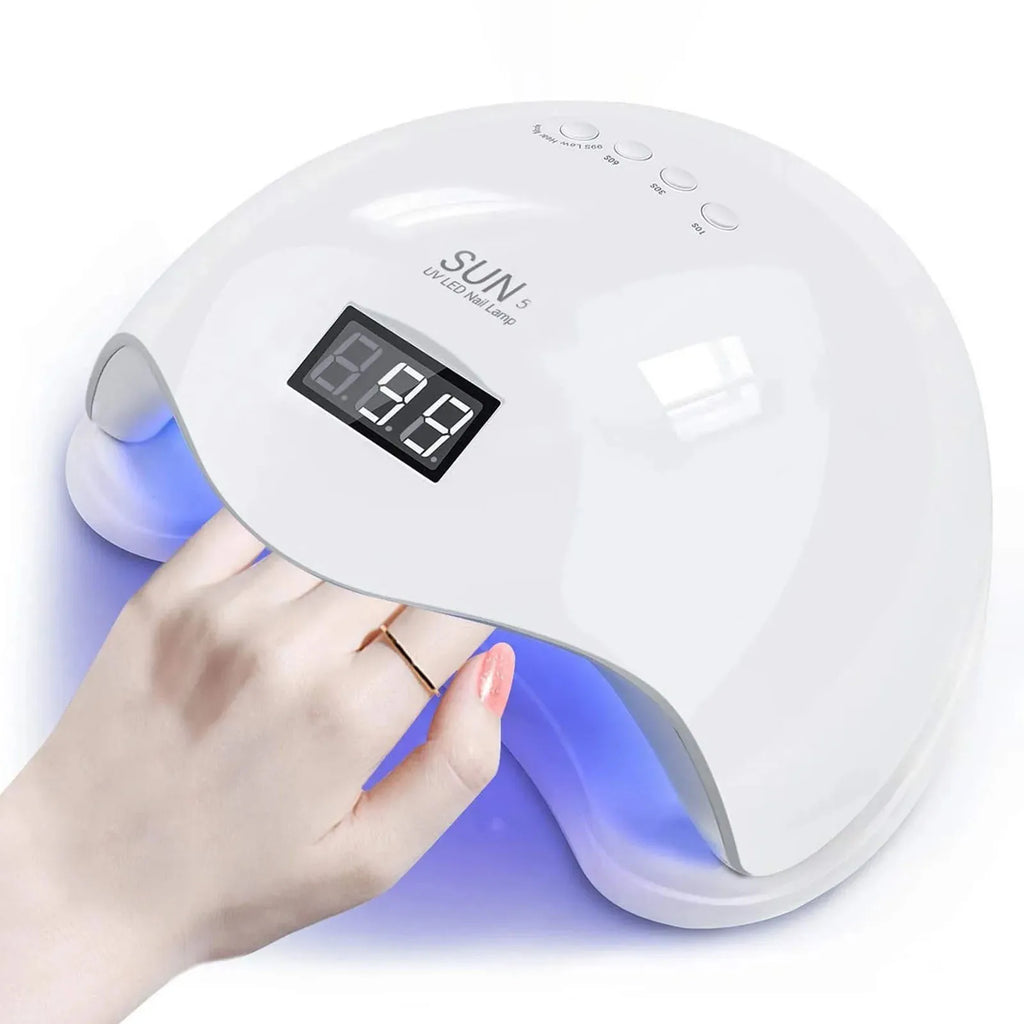 LINMANDA SUN5 Nail UV LED Lamp Nails Dryer Gel Nail Polish With 4 Timers Automatic Sensor LCD Display Professional Nail Lamp