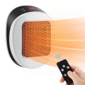 600W Home Electric Heater Winter Body Warmer Portable Wall Plug Space Heater with Remote Control Office Fast Heating Heater Mini