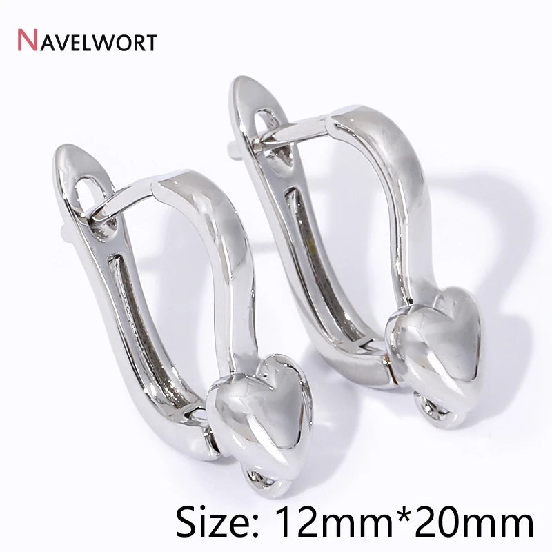 18K Gold Plated Brass Shvenzy Earwire Fasteners,Earring Hooks,Earring Fixtures For Jewelry Making,Earring Making Accessories